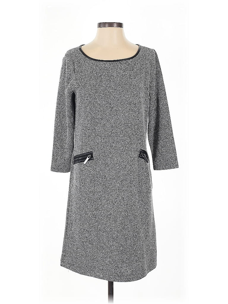 Pre-owned Ann Taylor Factory Casual Dress In Gray