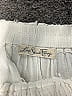 LoveShackFancy 100% Cotton Solid White Casual Skirt Size 1 - photo 3