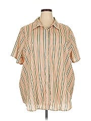 Roaman's Short Sleeve Button Down Shirt