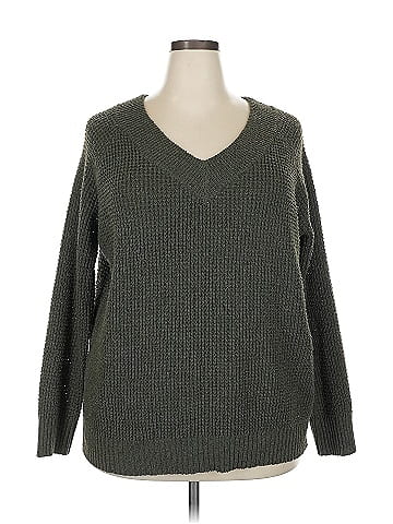 Pink Clover Pullover Sweater (view 1)
