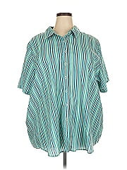 Roaman's Short Sleeve Button Down Shirt