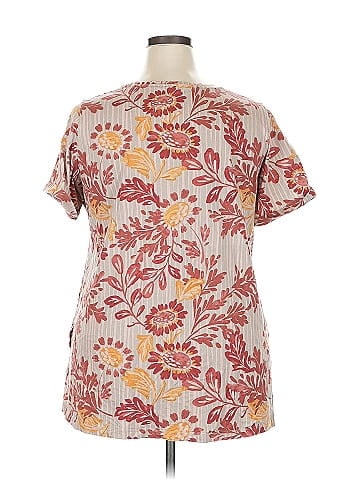 LOGO by Lori Goldstein Short Sleeve T-Shirt (view 2)