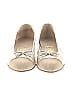 Salvatore Ferragamo Ivory Gold Flats Size 7 - photo 2