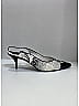 Chanel 100% Tweed Paisley Silver White Vintage Tweed Pearl-Accent Heels Size EU 41 - photo 11