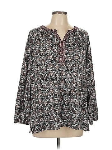 Purejill 3/4 Sleeve Blouse (view 1)
