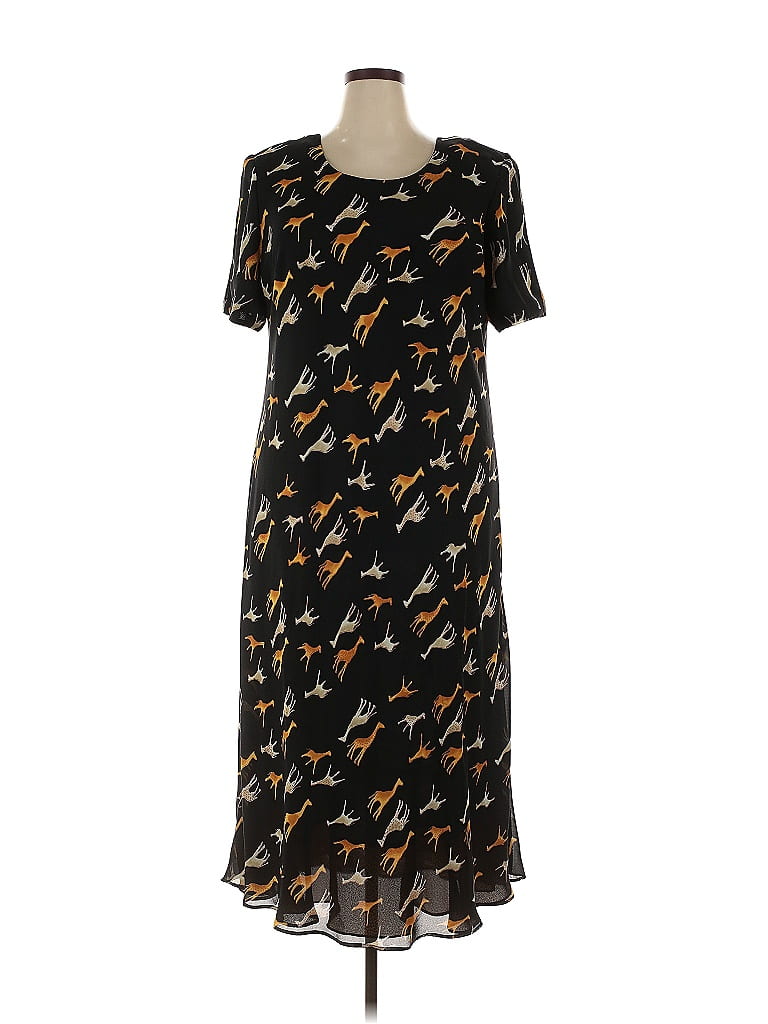 Jessica Howard Print Black Casual Dress Size 20 (estimated) 63 off