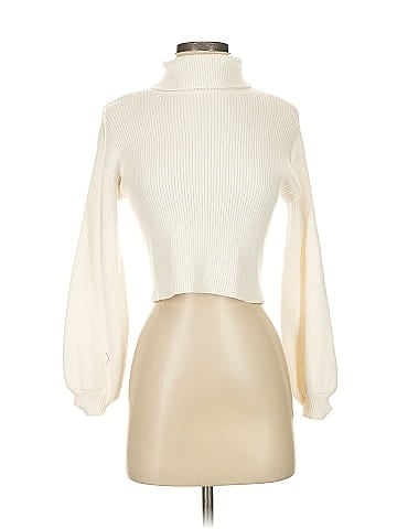 Blue Rain Turtleneck Sweater (view 1)