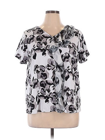 H By Halston Short Sleeve T-Shirt (view 1)