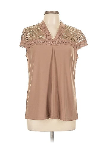 Perseption Concept Short Sleeve Blouse (view 1)