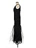 ML Monique Lhuillier 100% Polyester Black Cocktail Dress Size 6 - photo 4