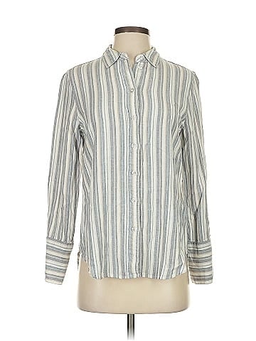 Ellen Tracy Long Sleeve Button-Down Shirt (view 1)