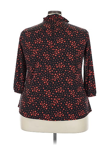 Roz & Ali 3/4 Sleeve Blouse (view 2)