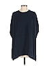 W by Worth 100% Wool/laine Blue Pullover Sweater Size S - photo 1