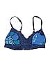 Title Nine Graphic Blue Swimsuit Top Size S - photo 1