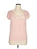 August Silk Pink Short Sleeve T-Shirt Size XL - photo 1