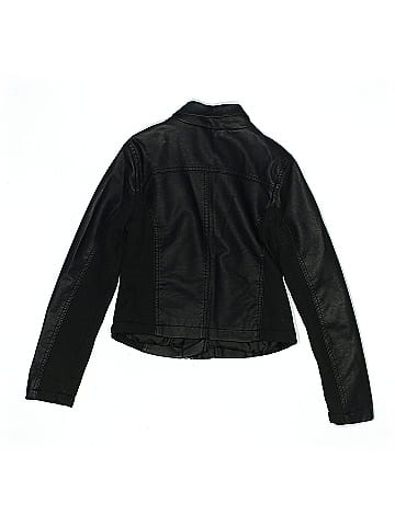 Justice Faux Leather Jacket (view 2)