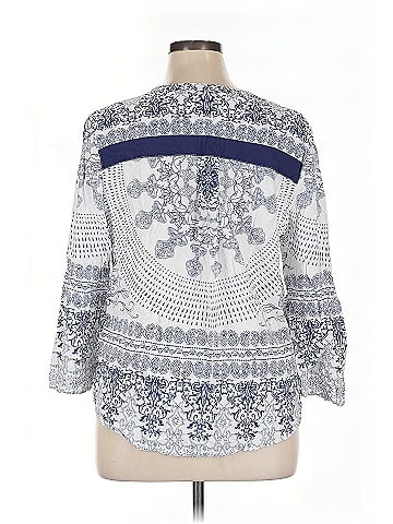 Ali Miles 3/4 Sleeve Blouse (view 2)