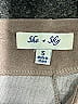 She + Sky Solid Tan Faux Leather Skirt Size S - photo 3