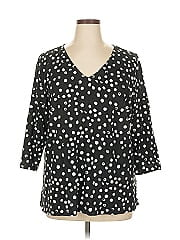 Belle By Kim Gravel 3/4 Sleeve T Shirt