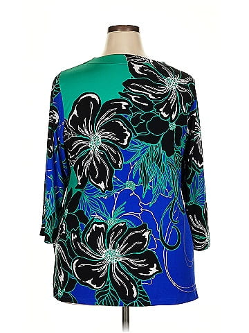 JM Collection 3/4 Sleeve Blouse (view 2)