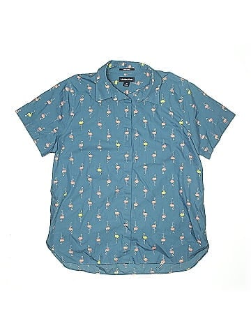 Lands' End Short Sleeve Button-Down Shirt (view 1)