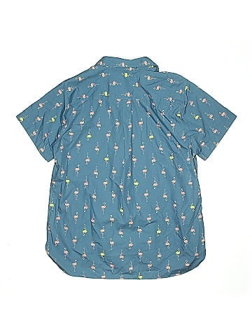 Lands' End Short Sleeve Button-Down Shirt (view 2)