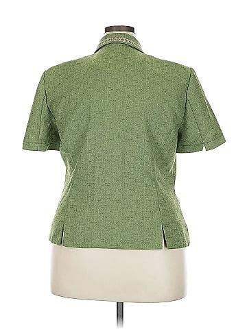 Sag Harbor Short Sleeve Blouse (view 2)
