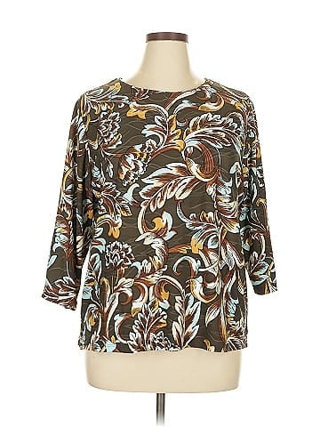 Emily Daniels 3/4 Sleeve Blouse (view 1)