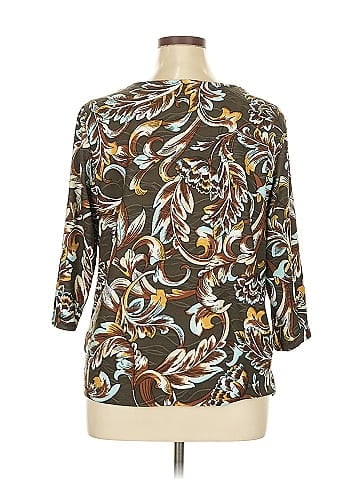Emily Daniels 3/4 Sleeve Blouse (view 2)