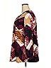 NY Collection Burgundy Casual Dress Size 2X - photo 4