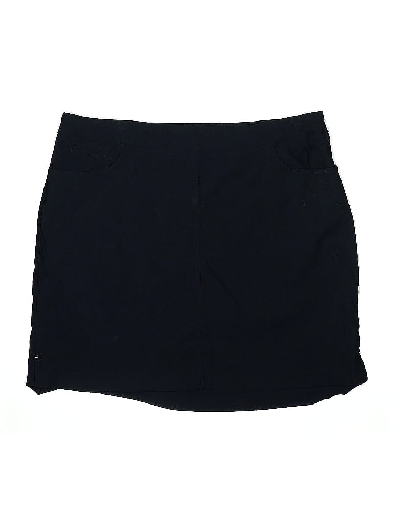 Hilary Radley Solid Black Blue Skort Size XXL - photo 1