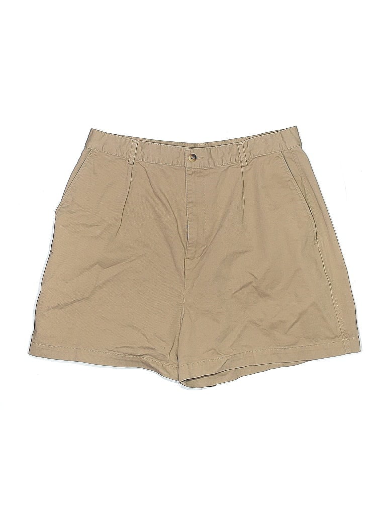 Click to view more detailed imagery on our partner's website Pre-owned Lands' End Khaki Shorts In Brown