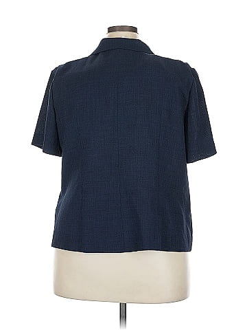 Danny & Nicole Short Sleeve Blouse (view 2)