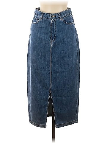 John Lewis & Partners Denim Skirt (view 1)