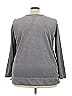 Woman Within 100% Polyester Gray Sweatshirt Size 22 - 24 - photo 2
