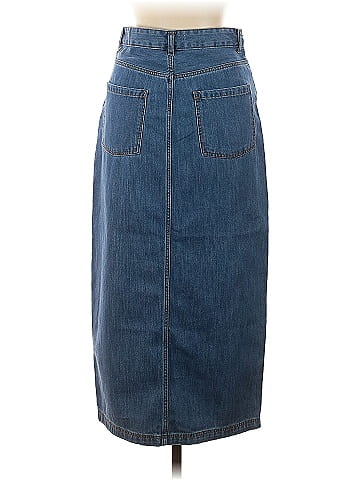 John Lewis & Partners Denim Skirt (view 2)