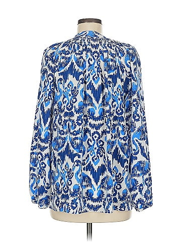 Lilly Pulitzer Long Sleeve Silk Top (view 2)