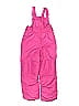 Cat & Jack 100% Polyester Pink Snow Pants With Bib Size 5T - photo 1