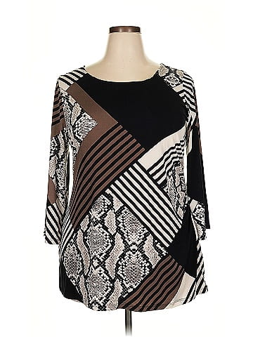 Alfani 3/4 Sleeve Blouse (view 1)
