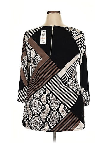 Alfani 3/4 Sleeve Blouse (view 2)