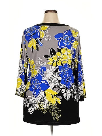 JM Collection 3/4 Sleeve Blouse (view 2)