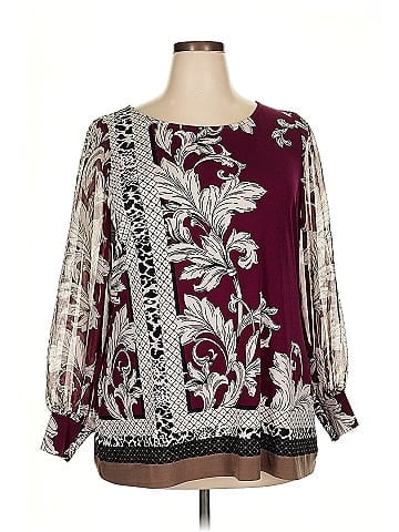 Alfani Long Sleeve Blouse (view 1)