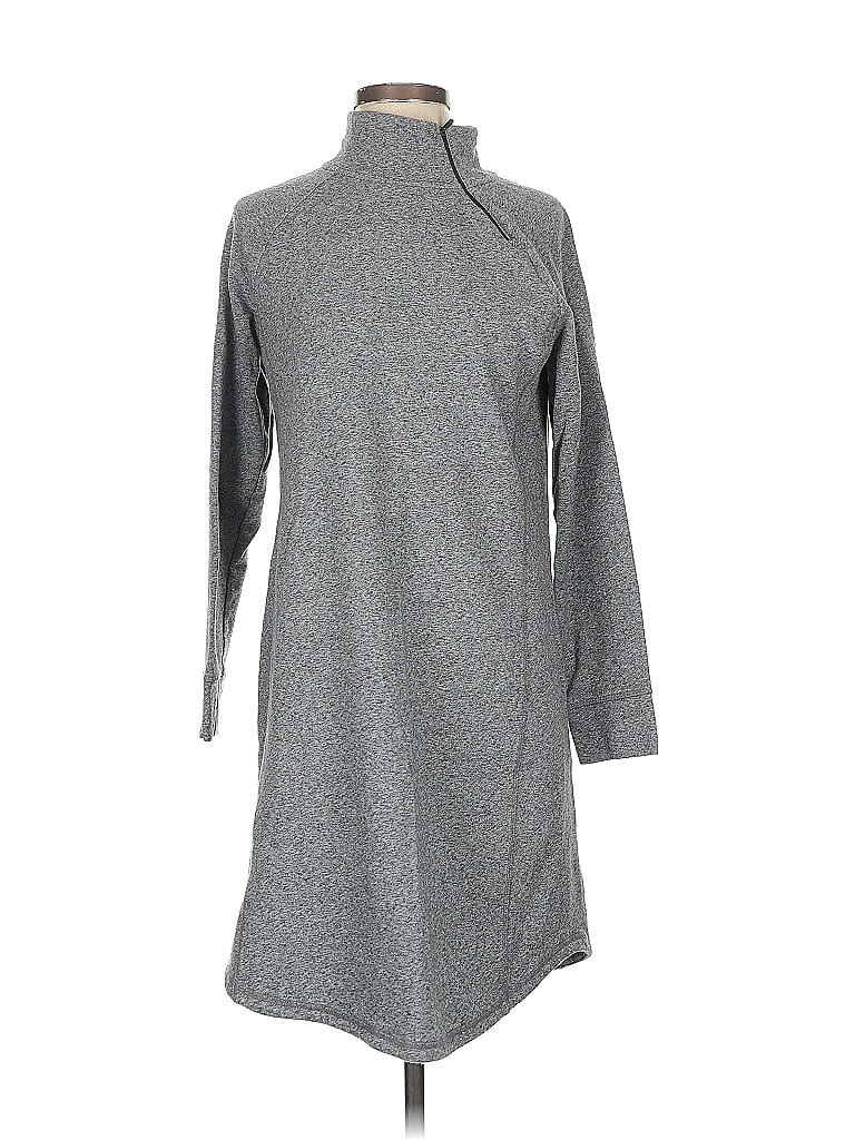 T by Talbots Gray Casual Dress Size S - photo 1
