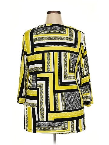 JM Collection 3/4 Sleeve Blouse (view 2)