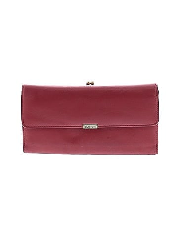 Buxton Leather Clutch (view 1)