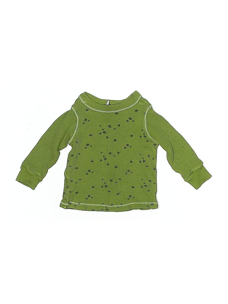 Click to view more detailed imagery on our partner's website Pre-owned Splendid Babies' Long Sleeve T-shirt In Green