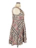 rue21 Paisley Brown Casual Dress Size XL - photo 3