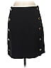 Ann Taylor LOFT Solid Black Casual Skirt Size 4 - photo 1
