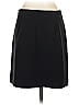Ann Taylor LOFT Solid Black Casual Skirt Size 4 - photo 2