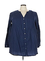 Roaman's Long Sleeve Blouse